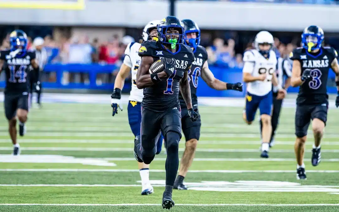 Kansas Opens Big 12 Play with 41-10 Win Over West Virginia