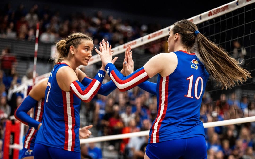 KU VB: No. 15 Kansas Wins Third Straight, Taking Down Iowa State 3-1