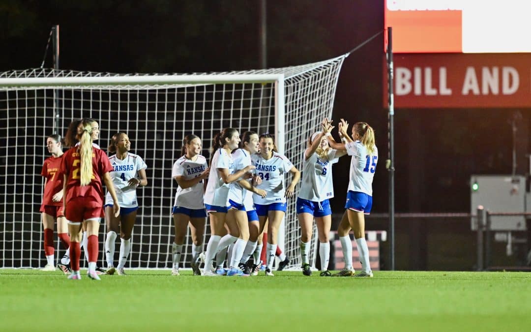 KU SOCCER: Jayhawks Roll to 3-1 Victory at Iowa State