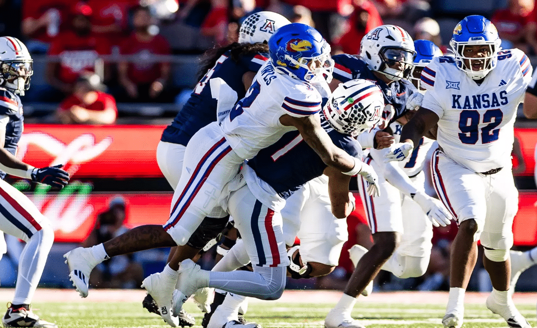 KU FB: Kansas Falls 24-20 at Arizona