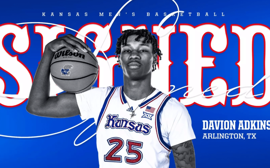 KU MBB: Power Forward Davion Adkins Signs With Kansas