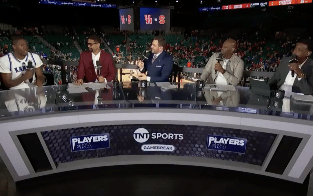 Flory Bidunga on TNT after KU defeats Notre Dame 71-61