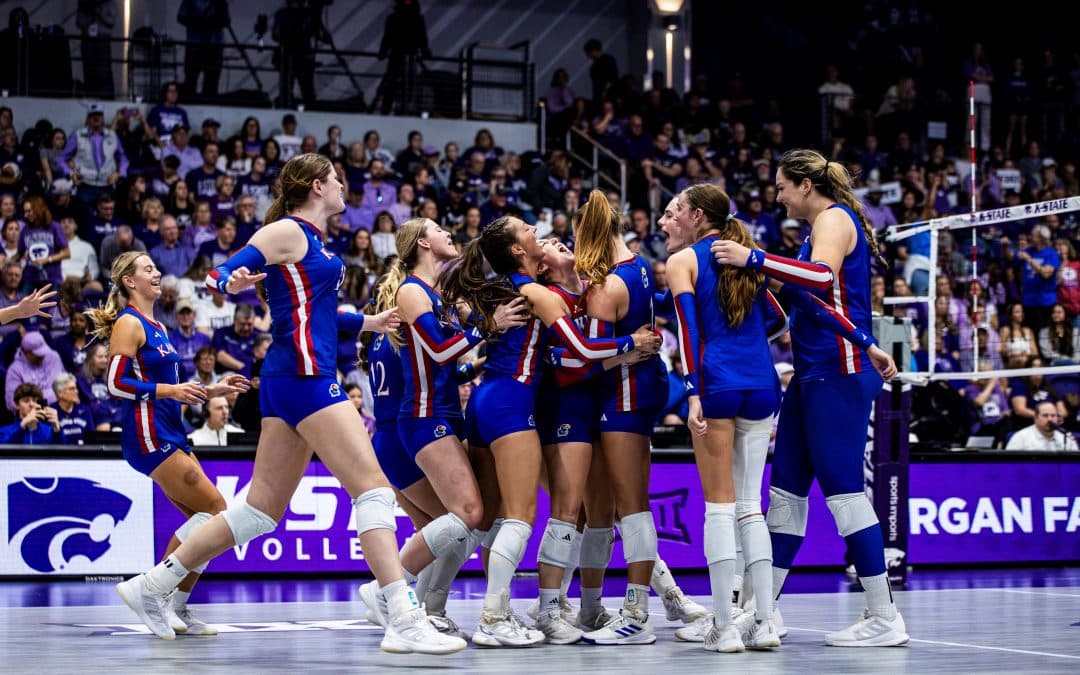 KU VB: Kansas Takes Five-Match Win Streak Into Pivotal Utah–BYU Road Series Inbox