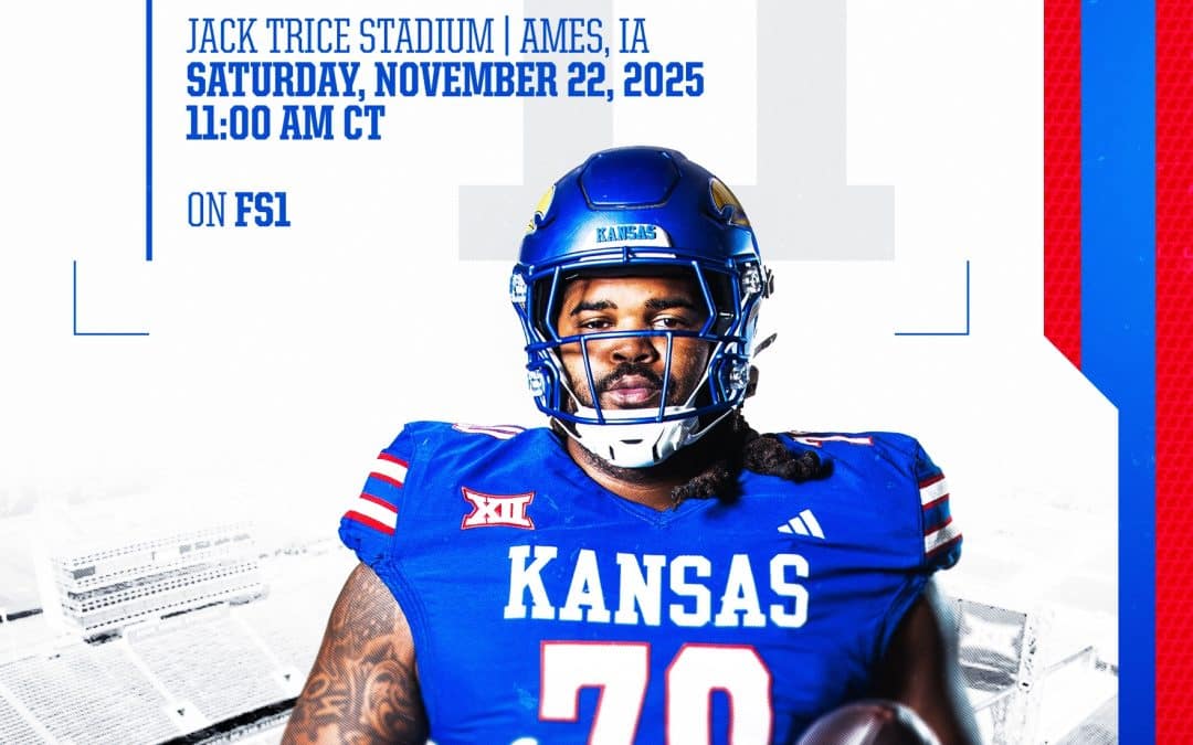 KU FB: Jayhawks Head to Ames for Final Big 12 Road Trip of the Season