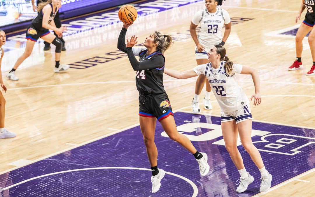 KU WBB: Big Third Quarter Lifts Jayhawks to Road Win at Northwestern