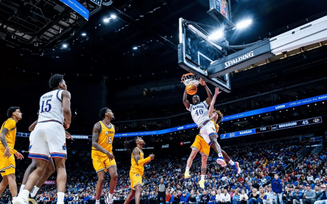 KU MBB: No. 21 Kansas Handles Missouri, 80-60, in StorageMart Border Showdown