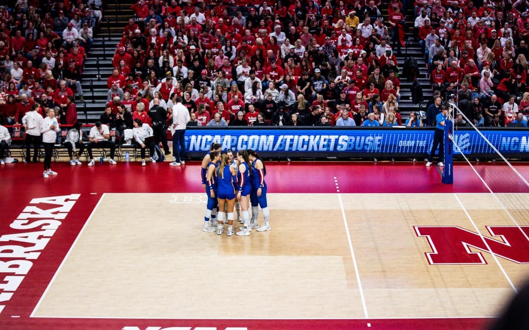 Kansas Falls to No. 1 Nebraska in the Sweet 16