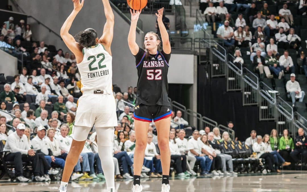 KU WBB: Kansas Comes up Short at No. 16 Baylor