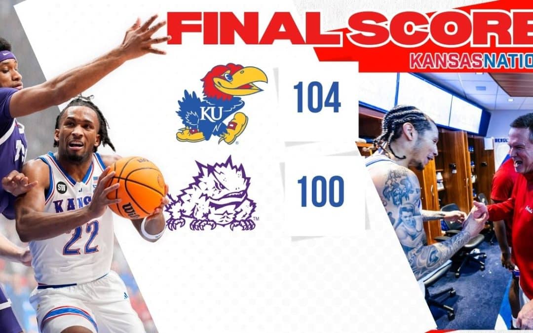 Kansas defeats TCU 104-100 in OVERTIME
