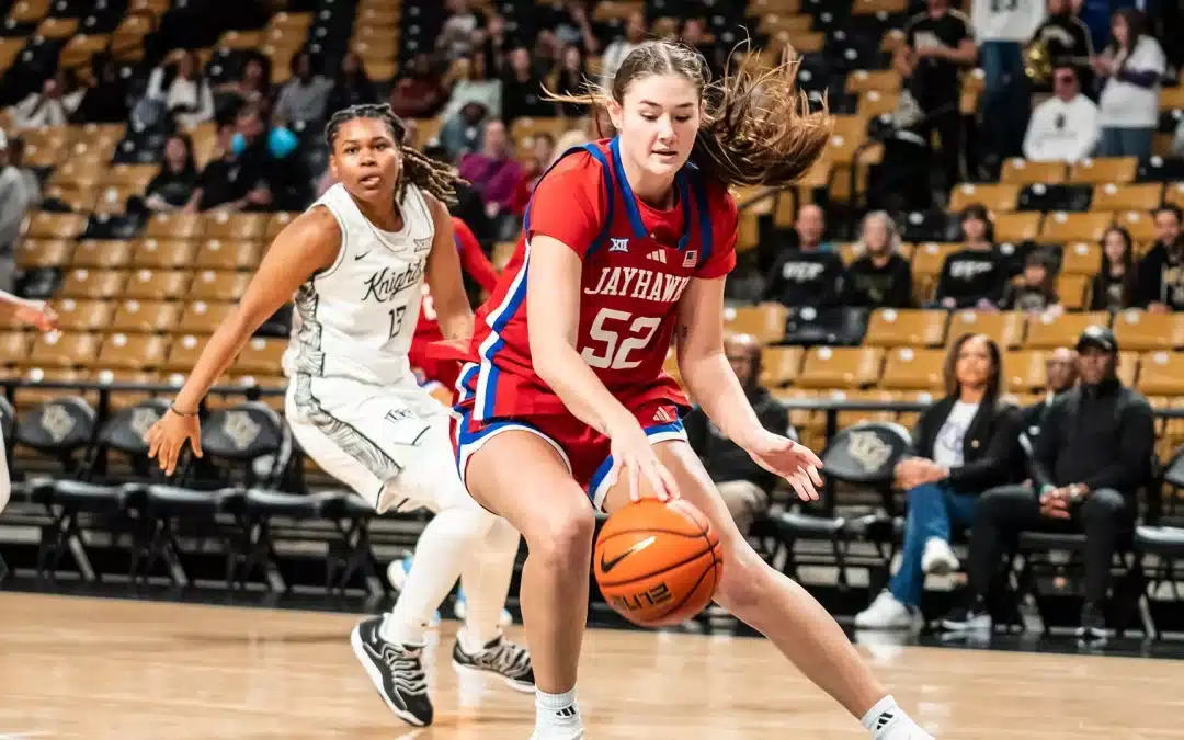 Jayhawks Surge Past UCF For First Conference Win