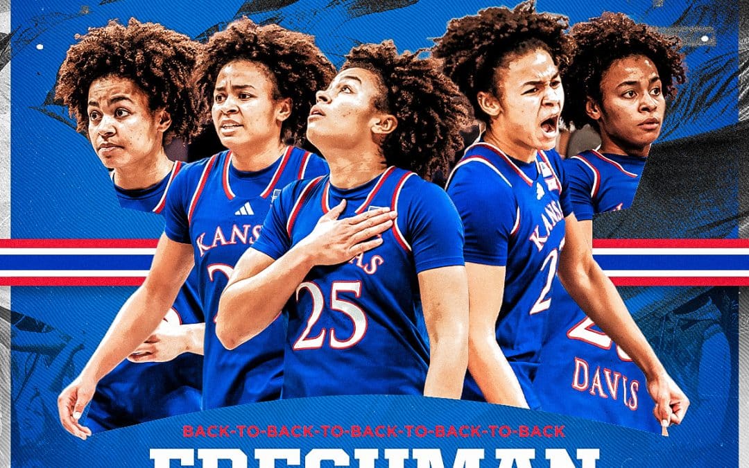 KU WBB: Jaliya Davis Extends Freshman of the Week Streak to Five