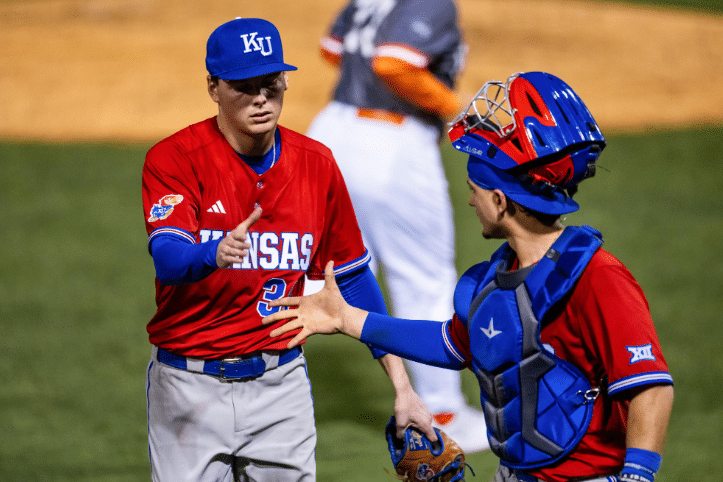 KU Baseball: Nayral Shines in First Jayhawks Win of the Season; Fitzgerald Earns 100th Win at Kansas