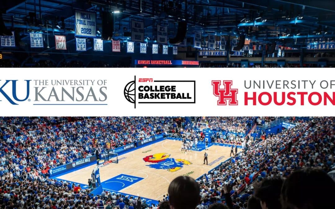 Kansas to Host Houston on ESPN Big Monday