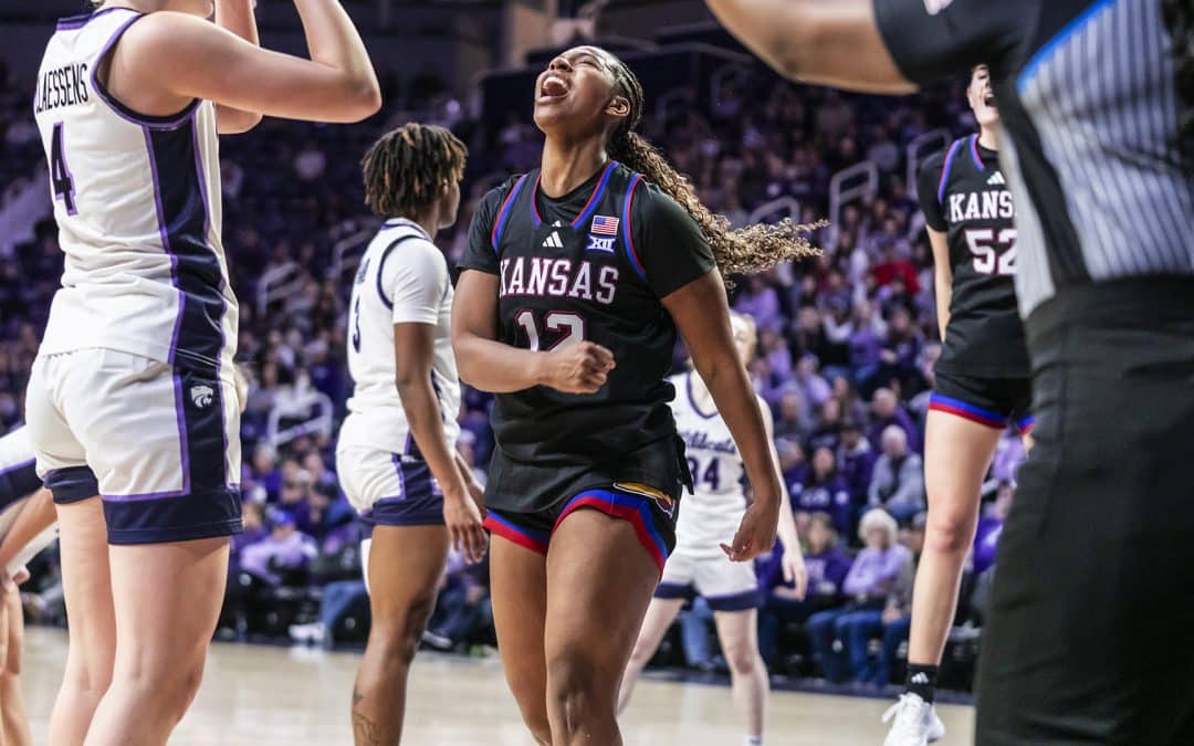 Jayhawks Sweep Wildcats in Dillons Sunflower Showdown, 75-68