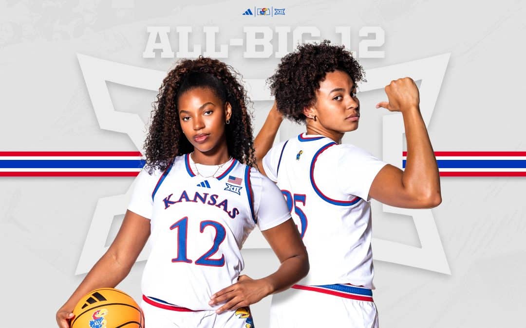 KU WBB: Jaliya Davis, S’Mya Nichols Earn All-Big 12 Recognition