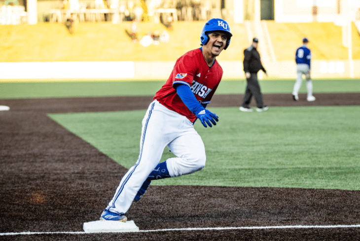 KU Baseball: Mungarrietta, Kansas Walk Off St. Thomas for 9-8 Win