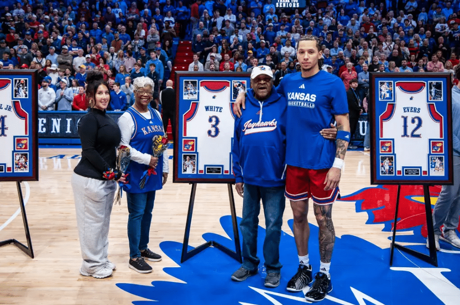 KU MBB: Tre White Named to Big 12 Starting Five