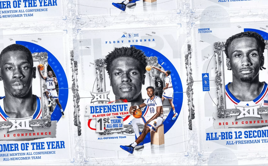 KU MBB: KU Trio Earn All-Big 12 Honors