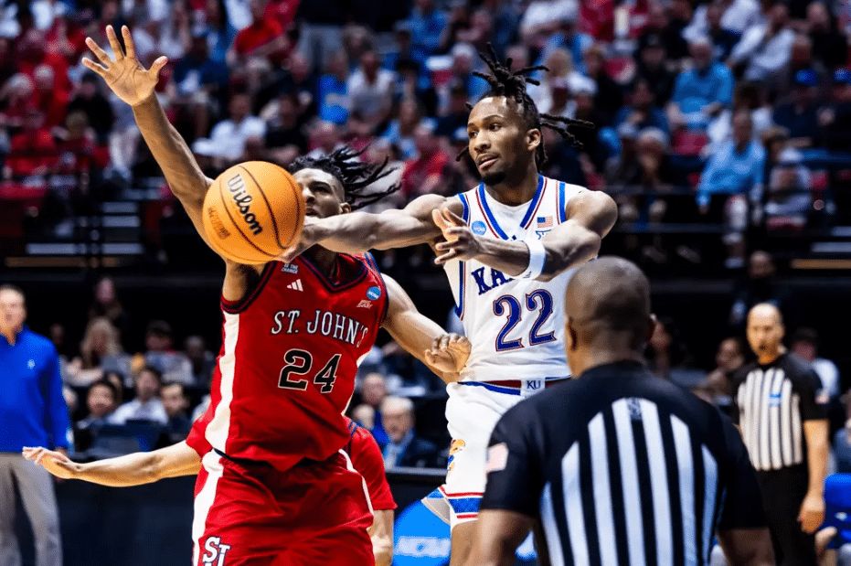 KU MBB: Kansas Falls Short to St. John’s in NCAA Tournament, 67-65