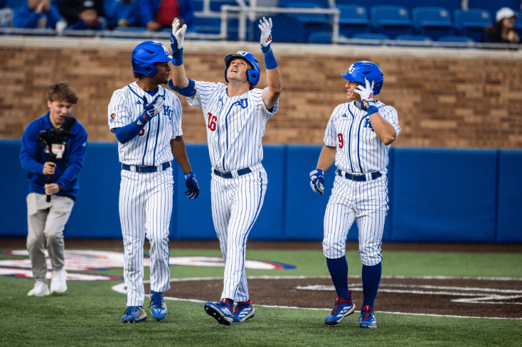 KU Baseball: Kansas Extends Win Streak with 11-1 Victory; Breaks Student Attendance Record