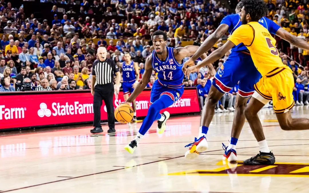 Kansas Comeback Halted at Arizona State Tuesday Night, 70-60