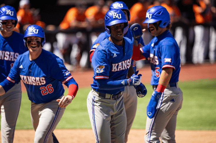 KU Baseball: Kansas Wins Series in Stillwater with 9-6 Victory
