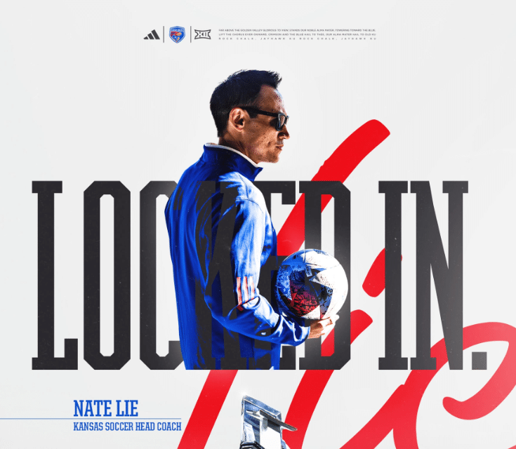 KU Soccer: Kansas Extends Nate Lie with New 5-Year Deal