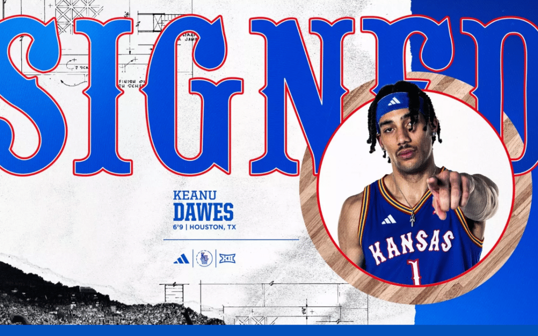 KU MBB: Dawes Signs with Kansas Men’s Basketball