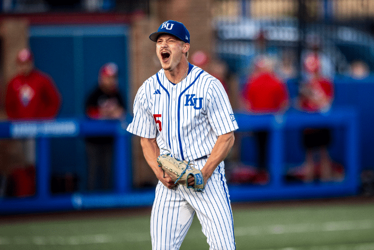 KU Baseball: No. 16 Kansas Takes Down No. 20 Nebraska 9-7 on Historic Night at Hoglund