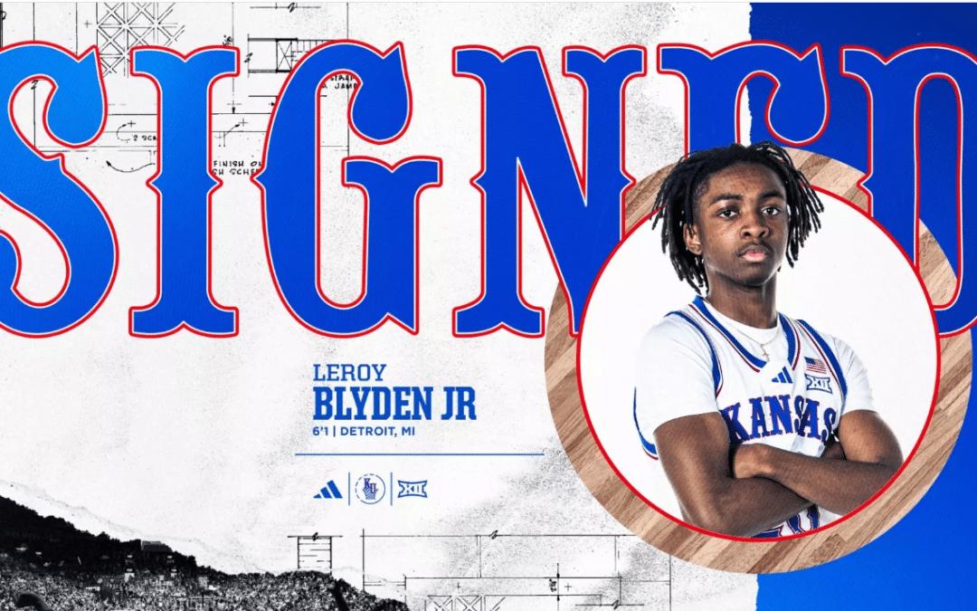 KU MBB: Blyden Signs with Kansas Men’s Basketball