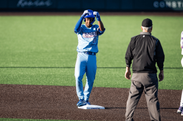 KU Baseball: No. 16 Kansas Takes Series Opener at Kansas State with 18-6 Victory
