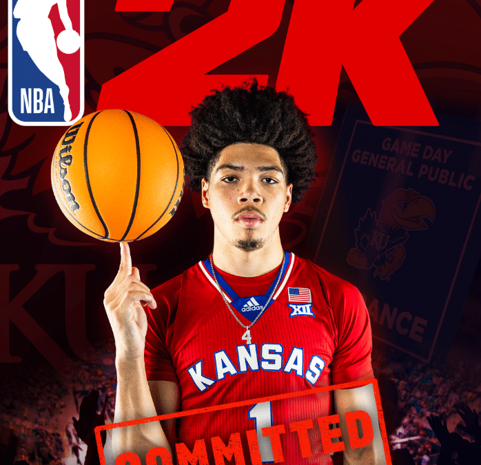 Tyran Stokes, Number 1 Player in Class of 2026, Commits to Kansas Basketball