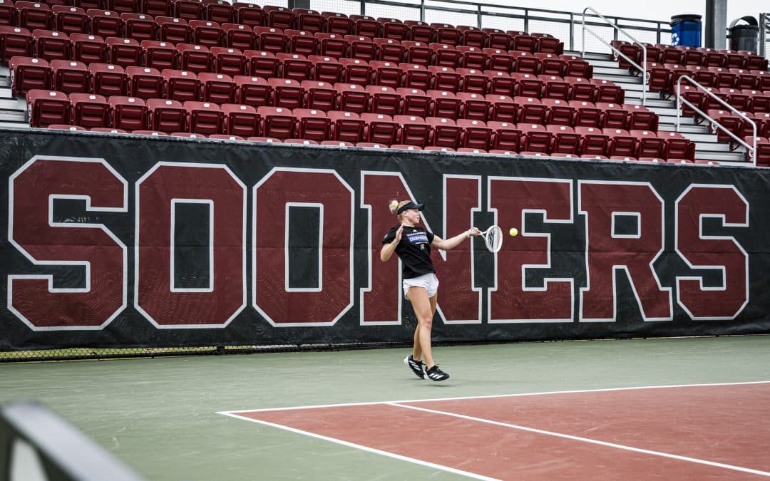 KU TEN: Kansas Set for NCAA Tournament First Round Match Against Oklahoma