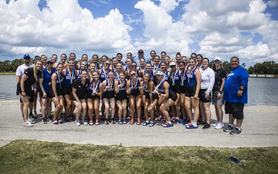 KU ROW: Jayhawks Earn Program Best Runner-Up Finish at Big 12 Rowing Championship