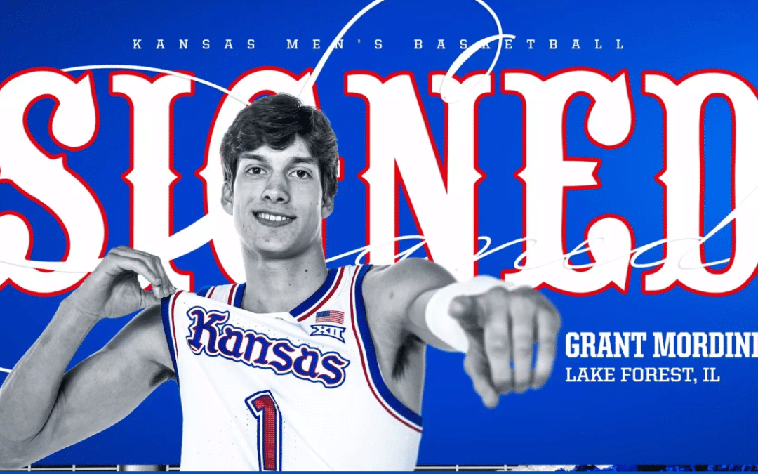 KU MBB: Grant Mordini Signs with Kansas Men’s Basketball