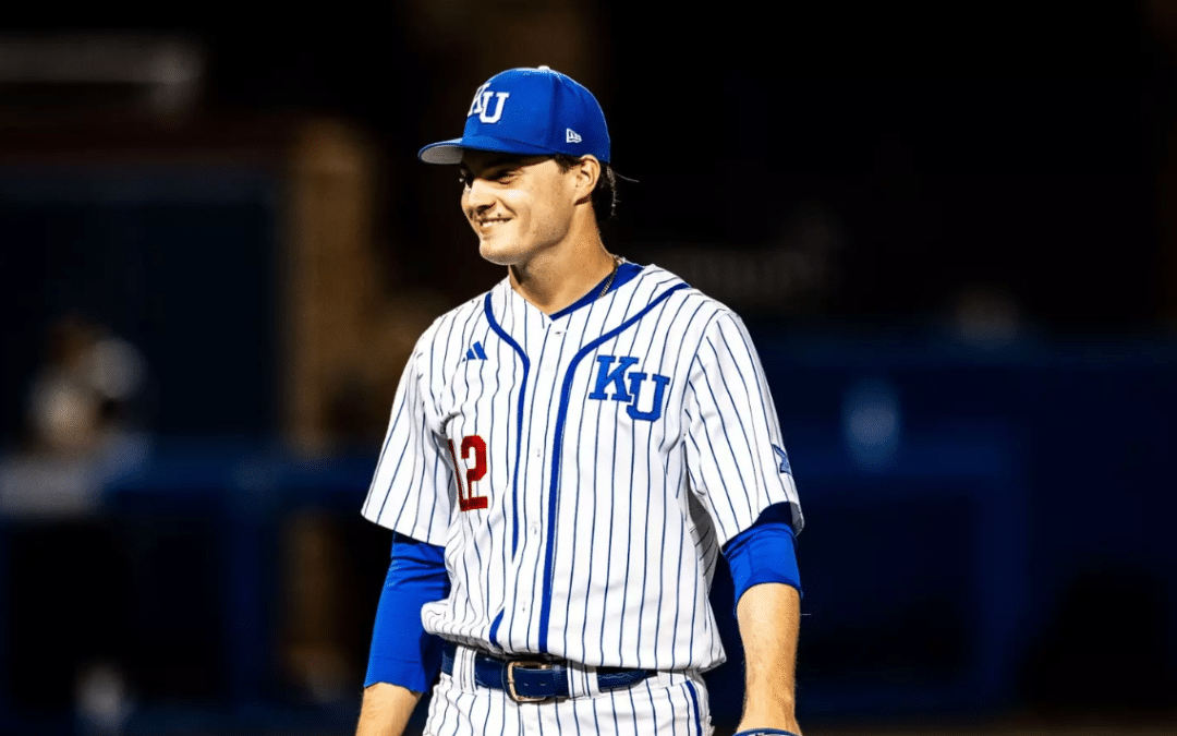KU Baseball: Voegele Named Big 12 Pitcher of the Week