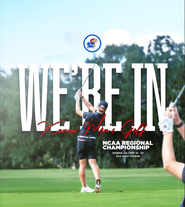 KU MGOLF: Kansas Earns At-Large Bid to NCAA Regionals for 10th-Consecutive Season