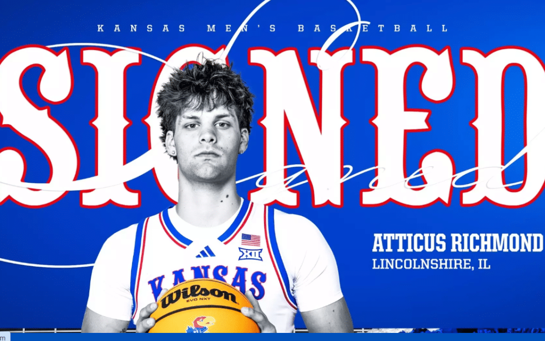 KU MBB: Richmond Signs with Kansas Men’s Basketball