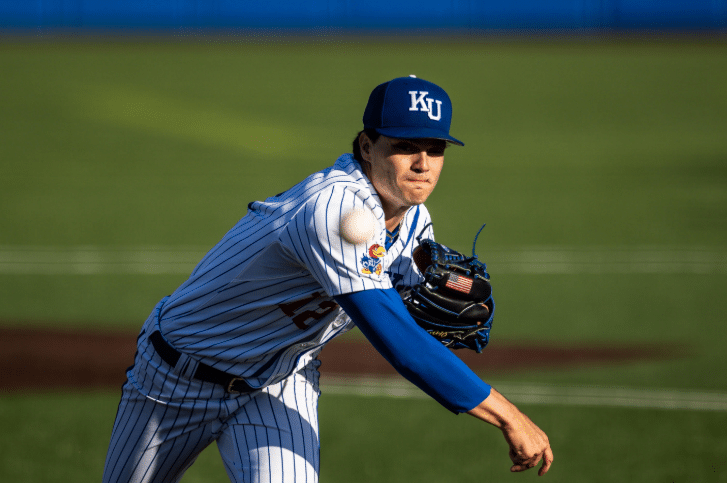 KU Baseball: No. 7 Kansas Falls to No. 15 West Virginia 4-1 on Friday