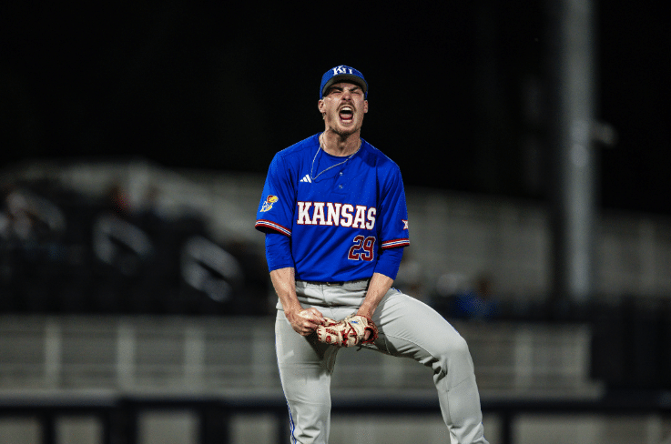 KU Baseball: Kansas Breaks School Record for Conference Wins; Defeats BYU 9-6