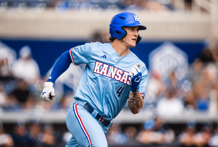KU Baseball: No. 14 Kansas Falls in Extras to End Regular Season