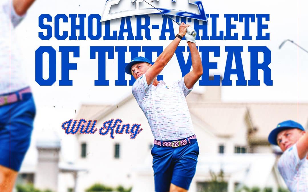 KU MGOLF: Will King Repeats as Big 12 Scholar-Athlete of the Year